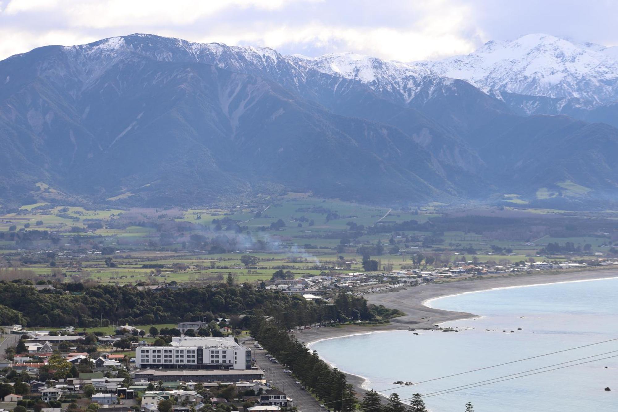 Sierra Beachfront Motel Kaikoura Buitenkant foto